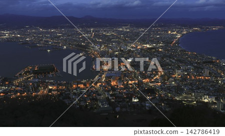 【部分照片已修改，調整了寬高比】函館夜景，不同時段系列照片 142786419
