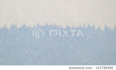 Shredded Japanese paper background material (white, light blue) Shredded Japanese paper background material (white, light blue) 142786466