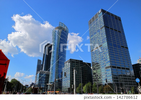 【波蘭】【華沙】華沙城市景觀，都市風光，摩天大樓 142786612