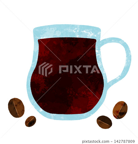 Coffee in a glass Coffee in a glass 142787809
