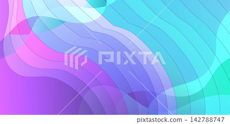 Abstract gradient wave pattern background design Abstract gradient wave pattern background design 142788747