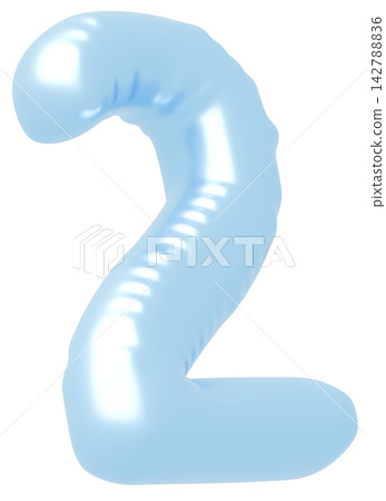 3D image_balloon_2_light blue 3D image_balloon_2_light blue 142788836