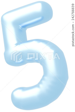 3D image_balloon_5_淺藍色 3D image_balloon_5_淺藍色 142788839