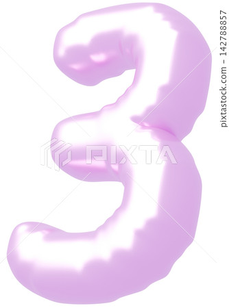 3D image_balloon_3_purple 3D image_balloon_3_purple 142788857