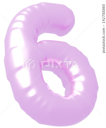 3D image_balloon_6_purple 142788860