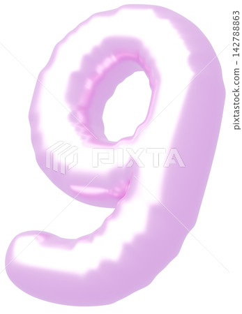 3D image_balloon_9_purple 142788863