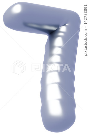 3D image_balloon_7_silver 3D image_balloon_7_silver 142788891