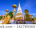 Phra That Nakhon is a Pagoda of Mahathat temple in Nakhon Phanom, Thailand. 142789360