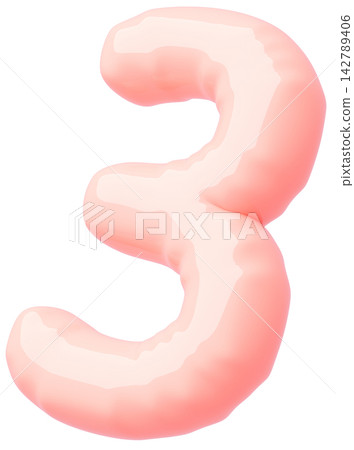 3D image_balloon_3_pink 3D image_balloon_3_pink 142789406