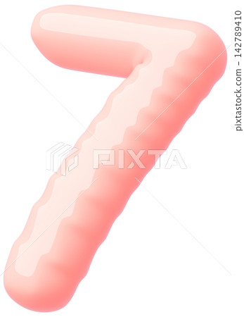 3D image_balloon_7_pink 3D image_balloon_7_pink 142789410
