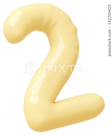3D image_balloon_2_yellow 3D image_balloon_2_yellow 142789425