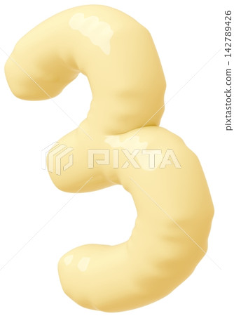 3D image_balloon_3_yellow 3D image_balloon_3_yellow 142789426