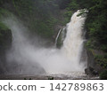 暴雨過後，阿基烏大瀑布水量充沛，水霧瀰漫。 142789863