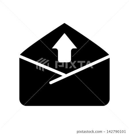 Envelope icon design template Envelope icon design template 142790101