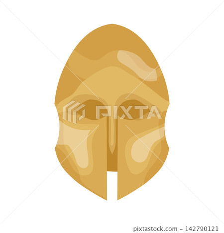 Illustration of Ancient Helmet Illustration of Ancient Helmet 142790121