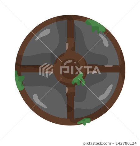 Illustration of Ancient Shield 142790124