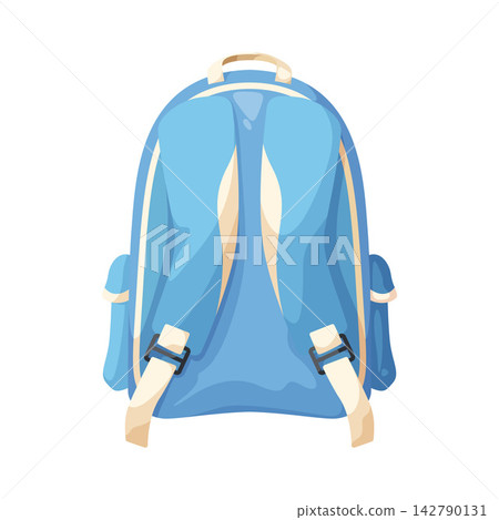 Illustration of School Backpack 142790131