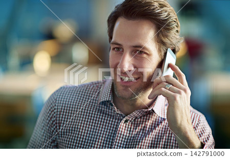 Business man, phone call and talking to contact, networking and negotiation on deal for company. Male person, office and feedback on planning or proposal, consulting and communication on app for chat Business man, phone call and talking to contact, networking and negotiation on deal for company. Male person, office and feedback on planning or proposal, consulting and communication on app for chat 142791000