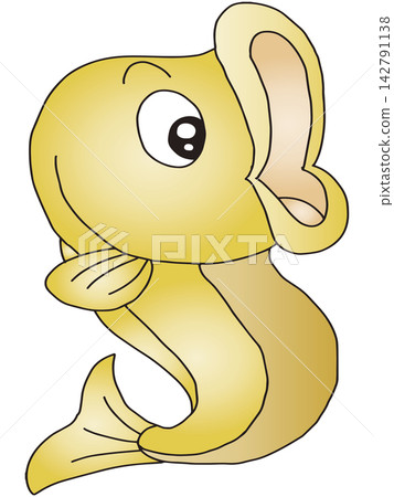 手繪魚類插圖 ☆ 色魚 手繪魚類插圖 ☆ 色魚 142791138