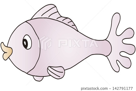 Hand-drawn fish illustrations ☆ Colorful fish Hand-drawn fish illustrations ☆ Colorful fish 142791177