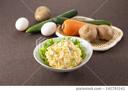 Potato salad made with Baron potatoes from Hokkaido Potato salad made with Baron potatoes from Hokkaido 142793142