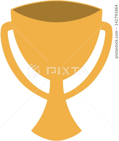 Golden trophy cup award for business success Golden trophy cup award for business success 142793864