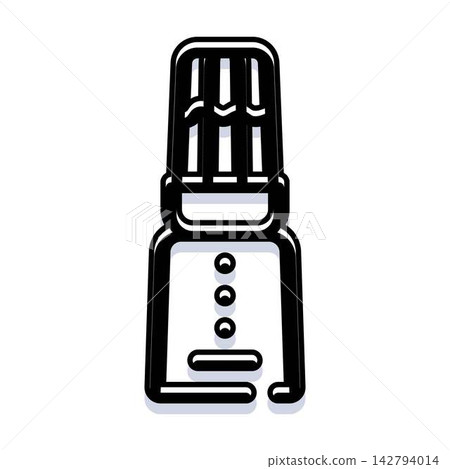 Kitchen electric appliance blending smoothie drink icon Kitchen electric appliance blending smoothie drink icon 142794014