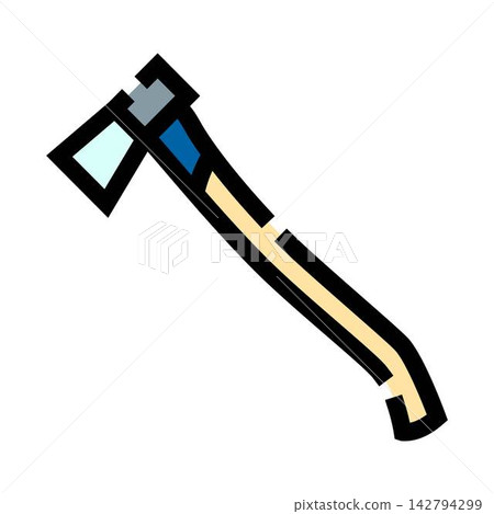 Axe tool for chopping wood and lumberjack work Axe tool for chopping wood and lumberjack work 142794299