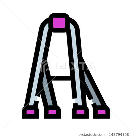 Folding walker assisting with mobility and rehabilitation Folding walker assisting with mobility and rehabilitation 142794508