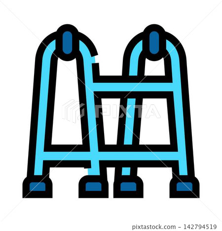 Medical walker aiding mobility and rehabilitation support Medical walker aiding mobility and rehabilitation support 142794519