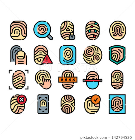 Fingerprint scanning protecting digital data access technology Fingerprint scanning protecting digital data access technology 142794520
