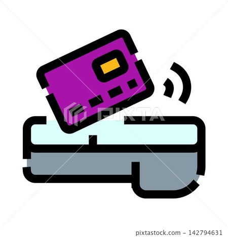 Contactless payment using credit card on pos terminal Contactless payment using credit card on pos terminal 142794631