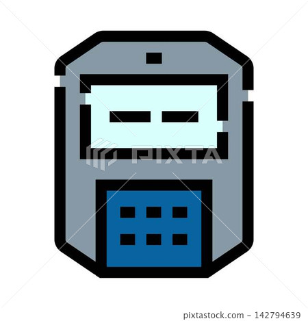 Body worn camera recording video vector illustration Body worn camera recording video vector illustration 142794639