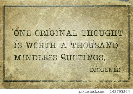 original thought Diogenes original thought Diogenes 142795264