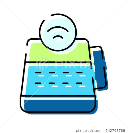Point of sale terminal receiving contactless payment signal Point of sale terminal receiving contactless payment signal 142795766