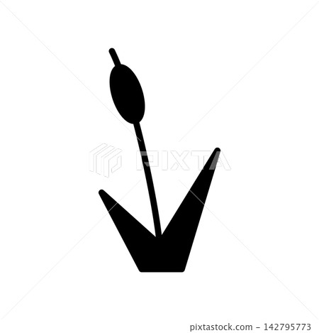Grass icon design template 142795773