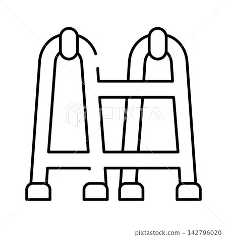 Walking frame providing support aid and mobility Walking frame providing support aid and mobility 142796020