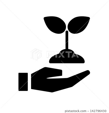 Grow icon design template Grow icon design template 142796430
