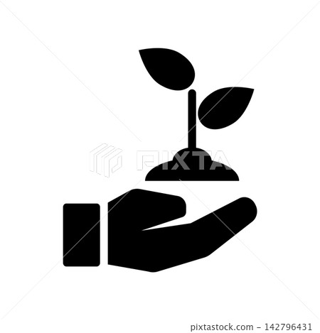 Grow icon design template Grow icon design template 142796431