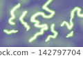 Dark Haunted Halloween Background Featuring Glowing Electric Bolts 142797704
