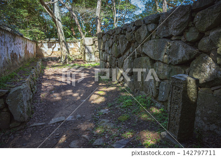 山口萩城妻丸城門遺址 142797711