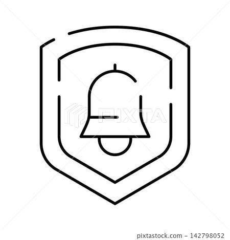 Security shield protecting important alert notification system 142798052