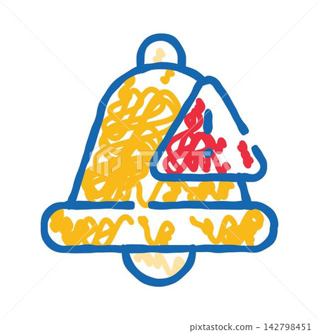 Bell icon with exclamation mark for warning alert Bell icon with exclamation mark for warning alert 142798451