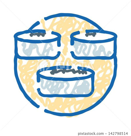 Face with dry cracked ground texture abstract Face with dry cracked ground texture abstract 142798514