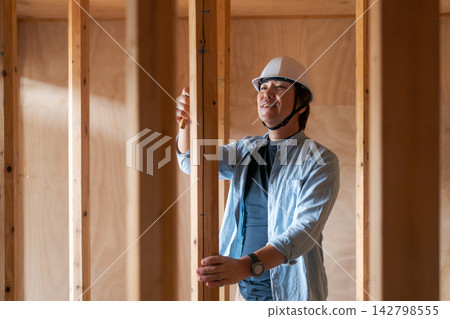 Workers working at construction sites Workers working at construction sites 142798555