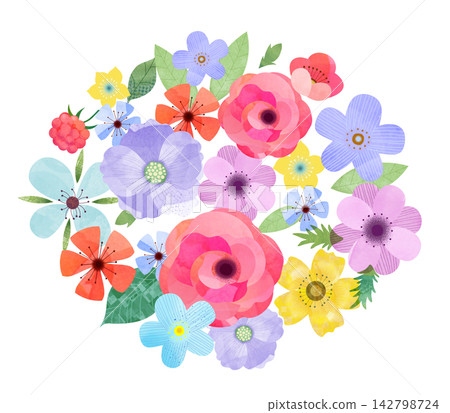 花背景例證 花背景例證 142798724