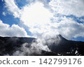 Owakudani, shrouded in white smoke and sulfur. 142799176
