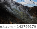 Owakudani, shrouded in white smoke and sulfur. 142799179