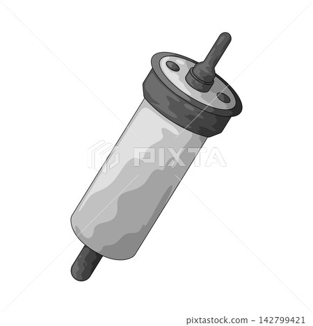 Illustration of Fuel Pump Illustration of Fuel Pump 142799421