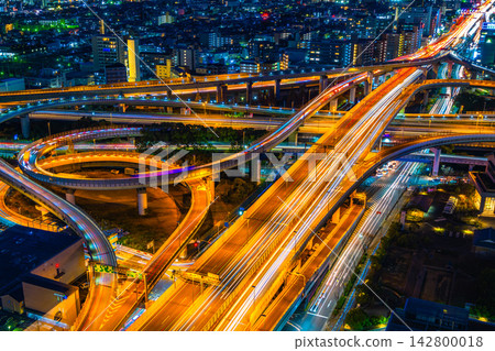 Night view of Higashi Osaka Junction Night view of Higashi Osaka Junction 142800018